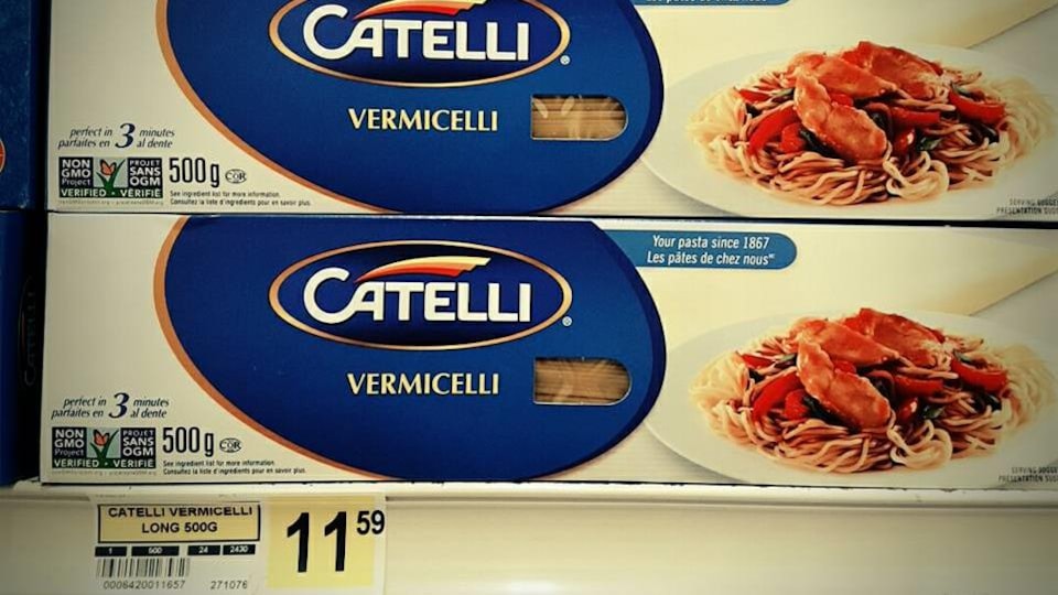 Avez-vous déjà payé un tel prix pour une boîte de pâtes?