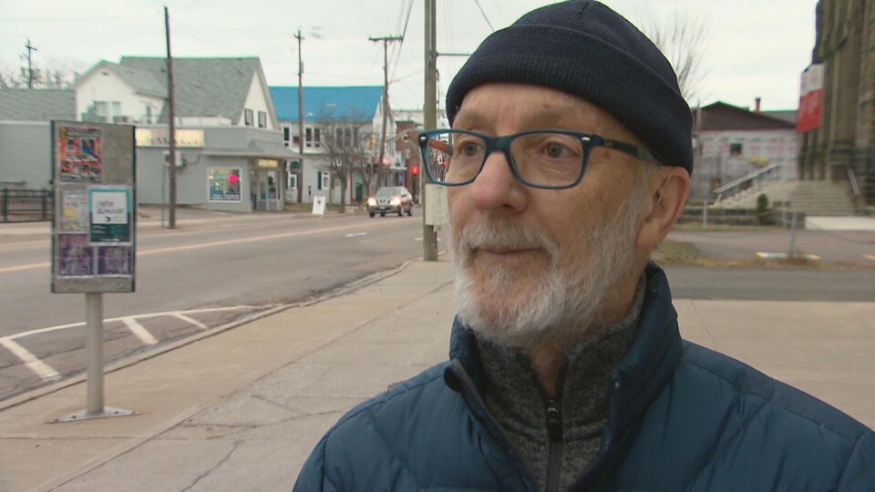 Jean-Claude Basque en entrevue à Moncton