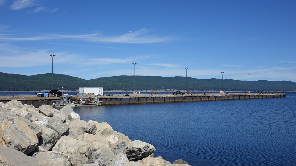 Le port de Gaspé.