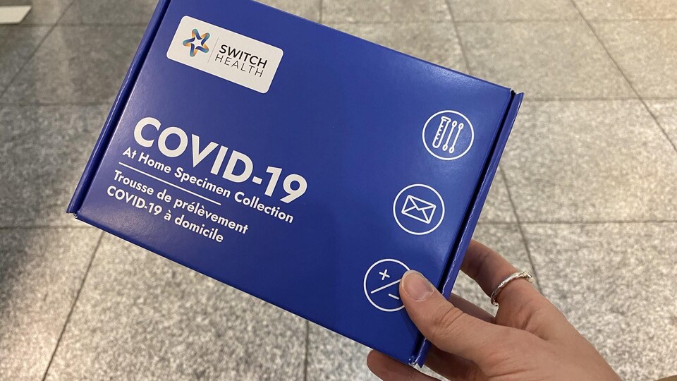 Trousse de prélèvement COVID-19 à domicile