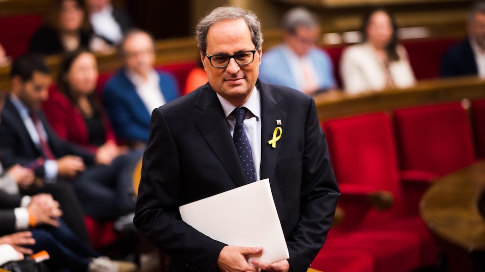 Le nouveau président catalan Quim Torra