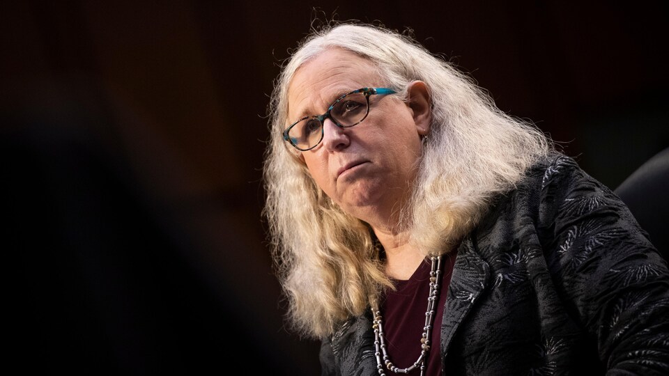 Plan rapproché de Rachel Levine.