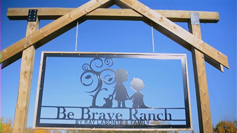 Le ranch Be Brave en Alberta.