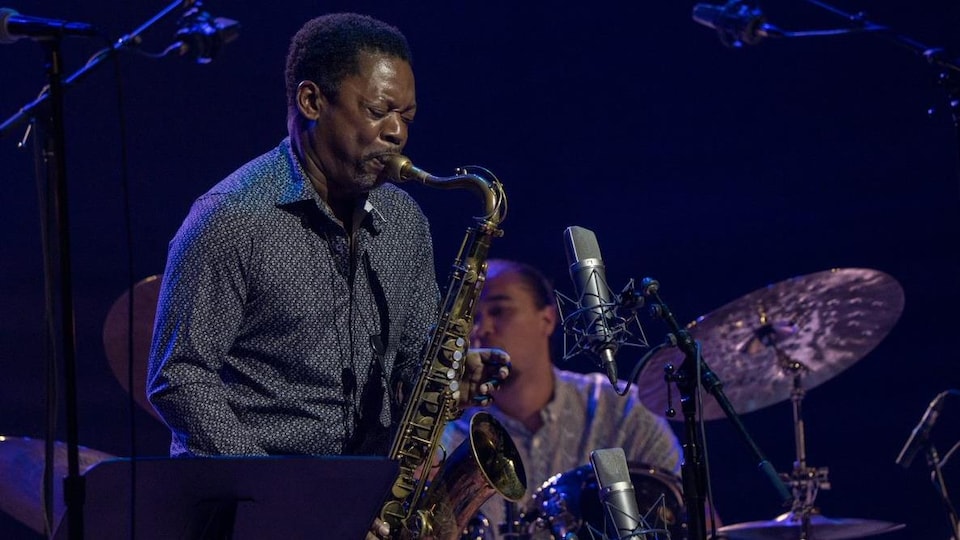 Ravi Coltrane au Festival de jazz de Montréal, le dimanche 3 juillet 2022. 