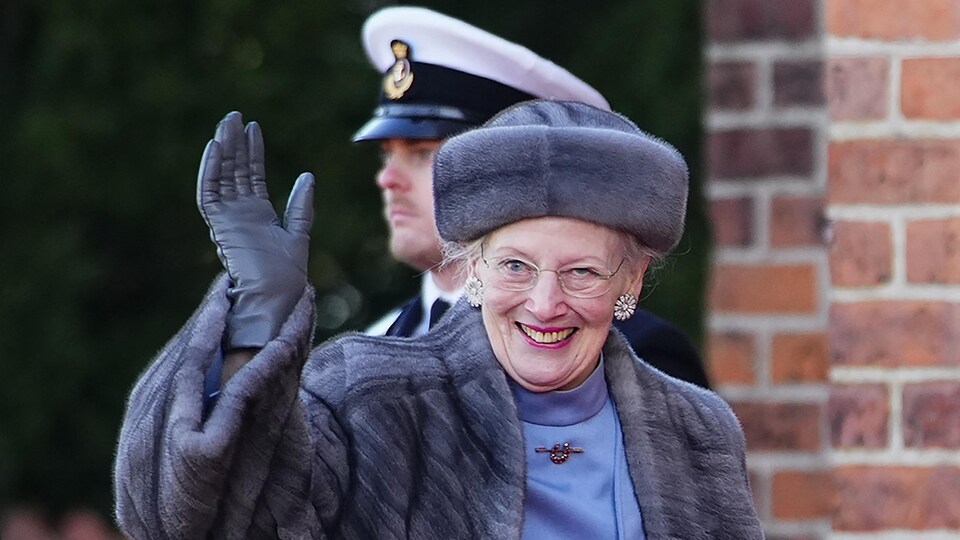 La reine Margrethe II du Danemark.