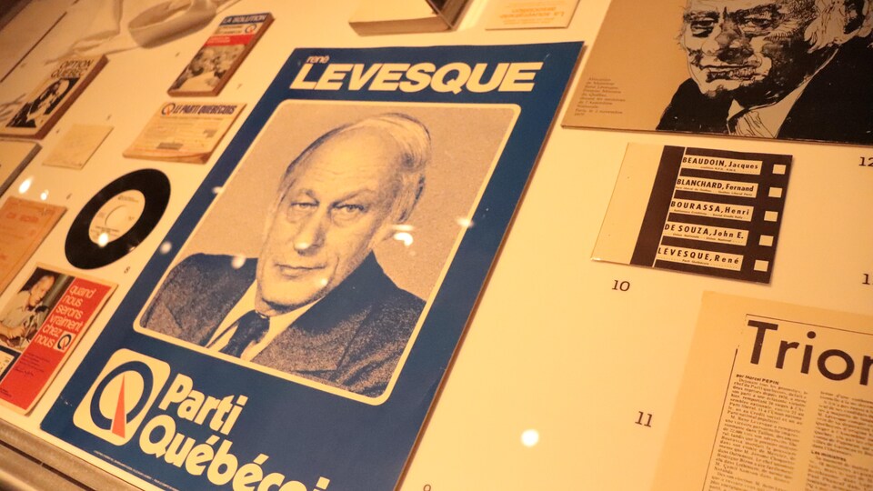 Des archives politiques de René Lévesque.