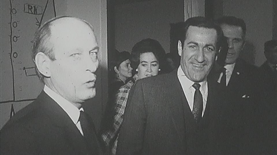 René Lévesque et Marc-André Bédard