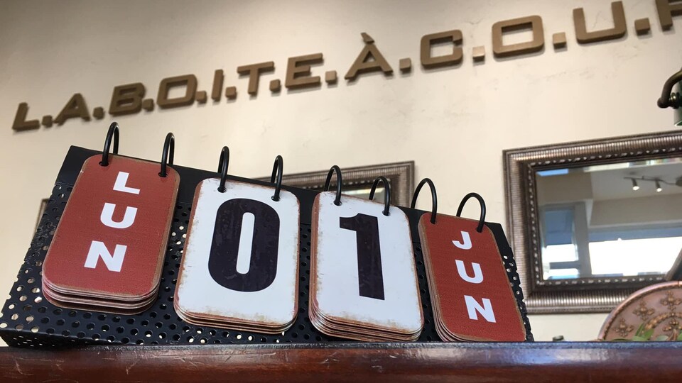 Un calendrier qui indique le 1er juin