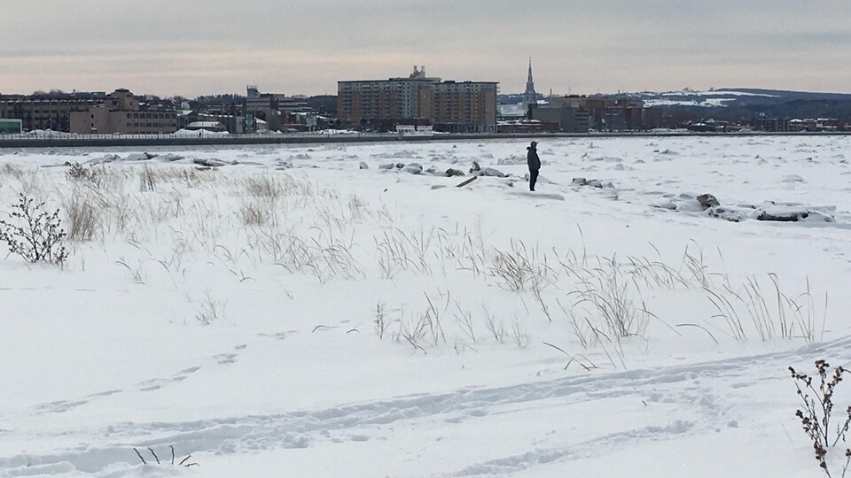 Vue sur la ville de Rimouski
