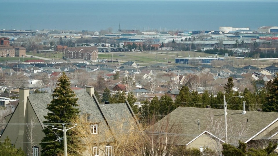 Une vue de Rimouski.