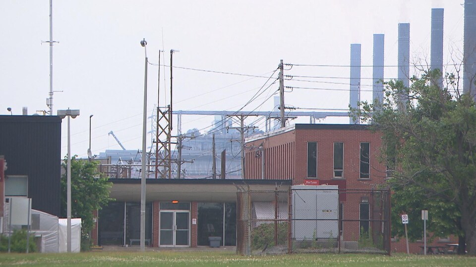 Une partie de l'usine de Rio Tinto.