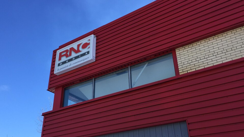 Les bureaux de RNC Media en Abitibi-Témiscamingue.