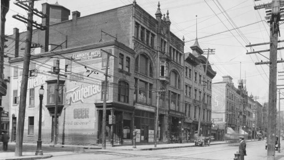 L'édifice Robillard en 1921