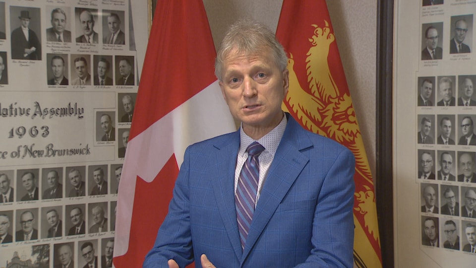 New Brunswick Liberal Party Interim Leader Roger Melanson.