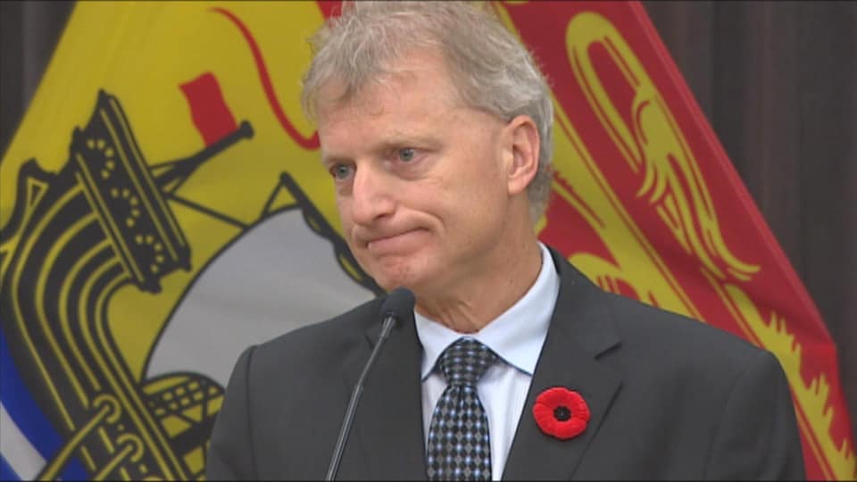 Roger Melanson, président du Conseil du Trésor du Nouveau-Brunswick.