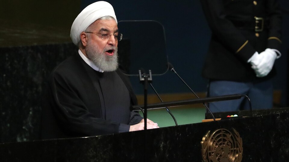Le président iranien, Hassan Rohani, s'est adressé aux représentants des pays membres de l'ONU, réunis à New York.