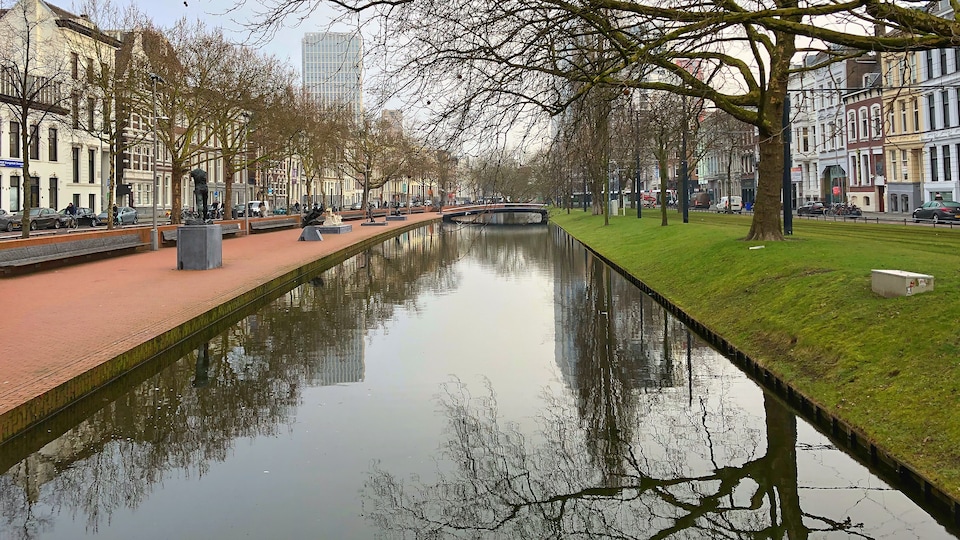 Le parc Westersingel, conçu pour retenir l'eau de pluie dans un quartier central de Rotterdam.