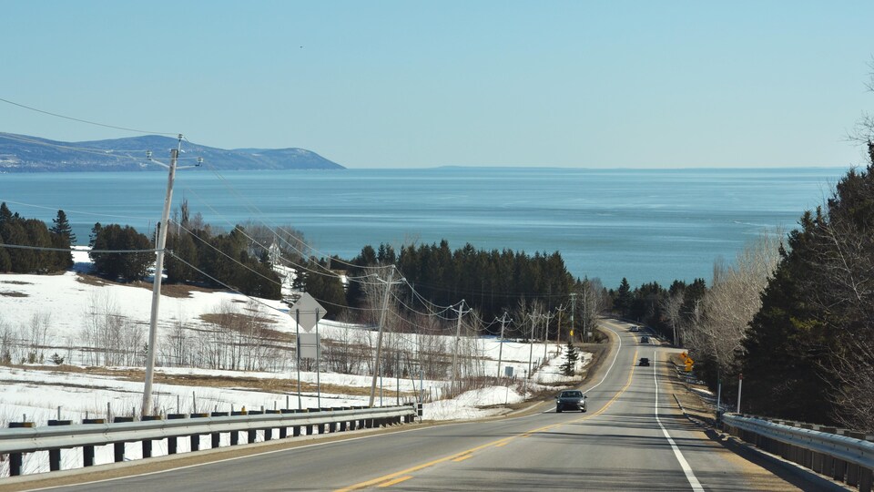 La route 362 dans Charlevoix