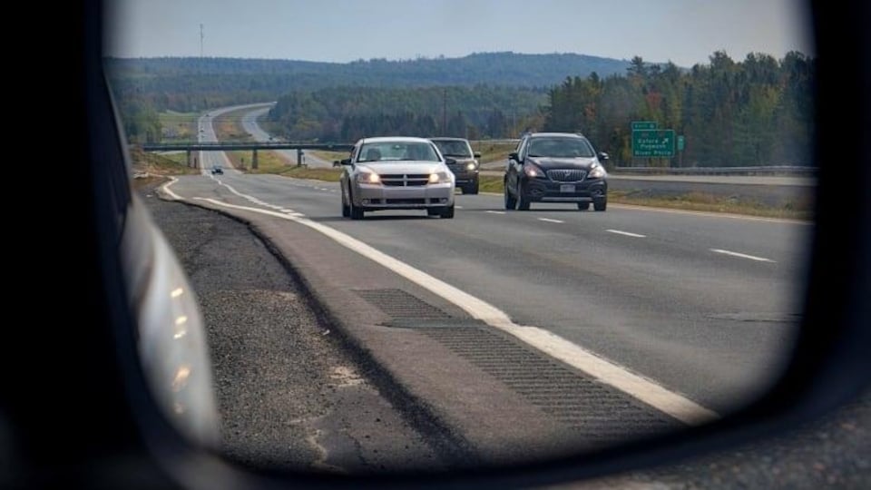 L'autoroute Transcanadienne entre Moncton et Halifax