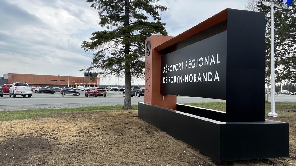L'aéroport régional de Rouyn-Noranda.