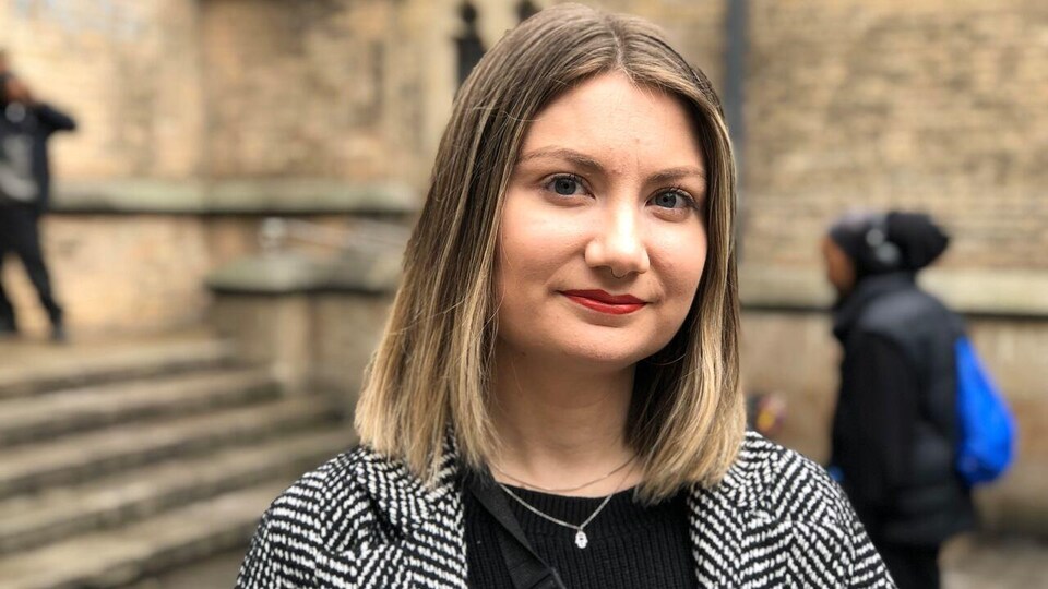 le portrait d'une femme