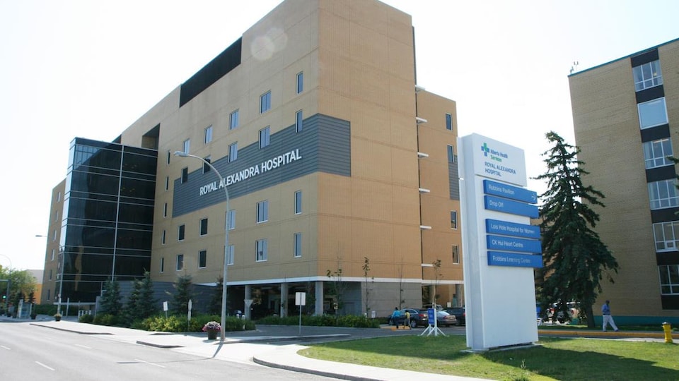 L'hôpital Royal Alexandra d'Edmonton.