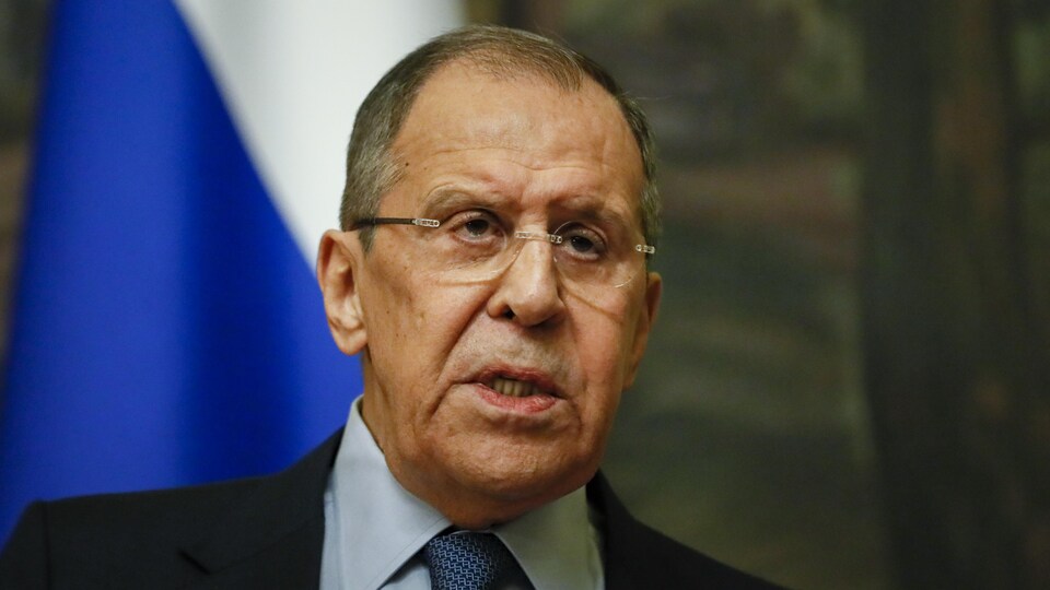 Le ministre russe des Affaires étrangères Sergueï Lavrov.