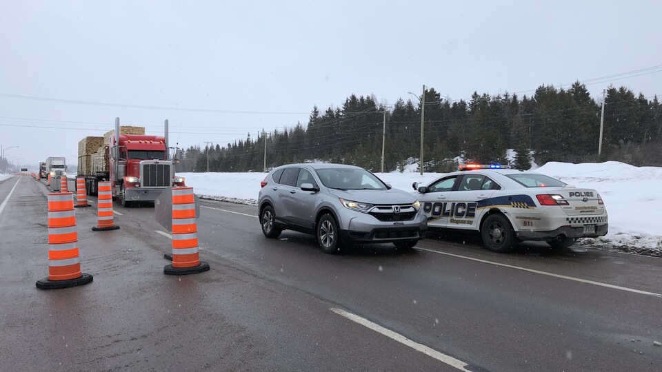 Où sont les points de contrôle routier au SaguenayLacSaintJean