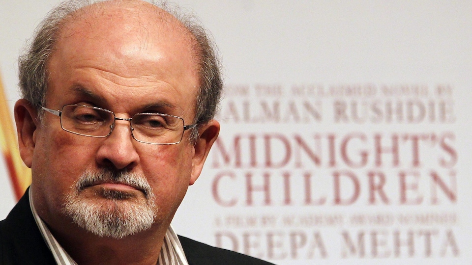 Salman Rushdie en Inde en 2013.