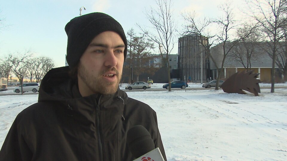 Samuel Yergeau, co-coordonnateur général de l'organisme pro-environnement Univert Laval