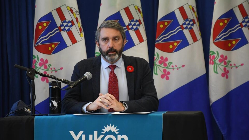 Sandy Silver, en conférence de presse mercredi.