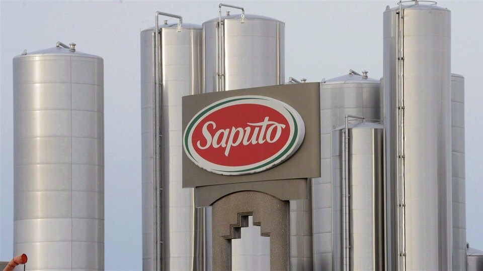 L'usine Saputo de Montréal.