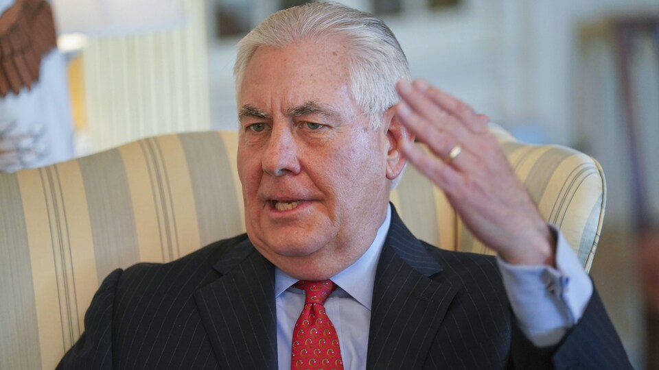 Le secrétaire d'État américain Rex Tillerson.