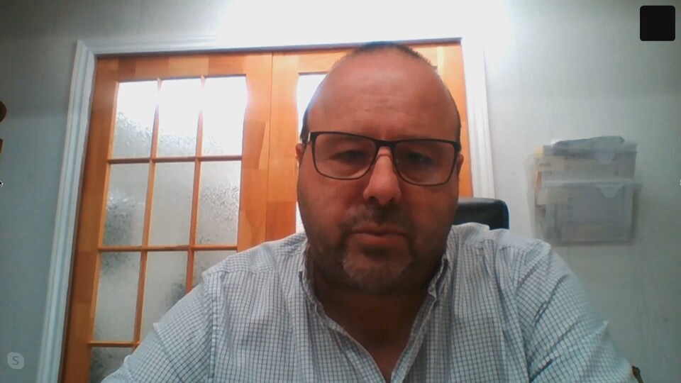 Serge Haché, directeur de l'usine de transformation de homard Bolero Shellfish Processing.