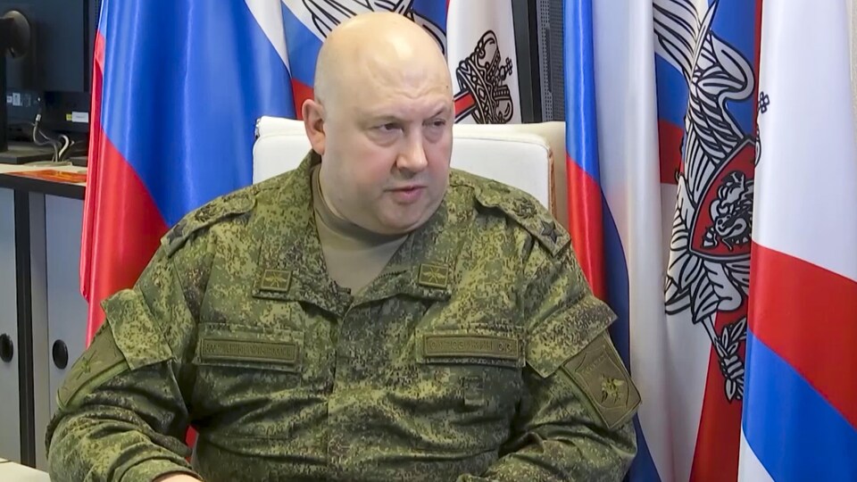 Le commandant russe Sergueï Sourovikine.