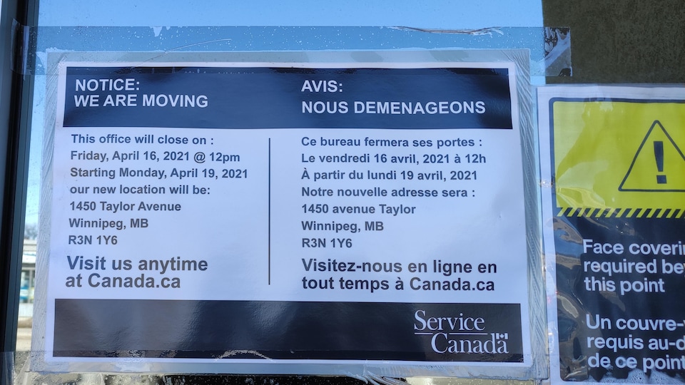 Service Canada quitte le quartier de SaintVital, à Winnipeg Radio