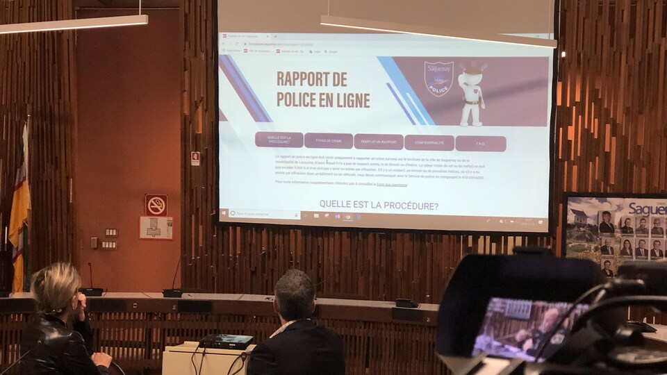 La police de Saguenay lance un nouveau service de plaintes en ligne