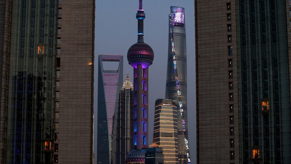 Des immeubles à Shanghai.