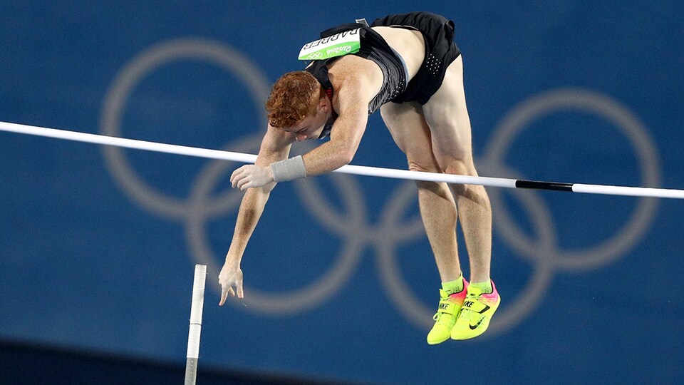 Shawn Barber en action à Rio