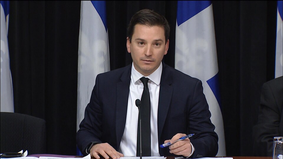 Le ministre de l'Immigration du Québec, Simon Jolin-Barrette