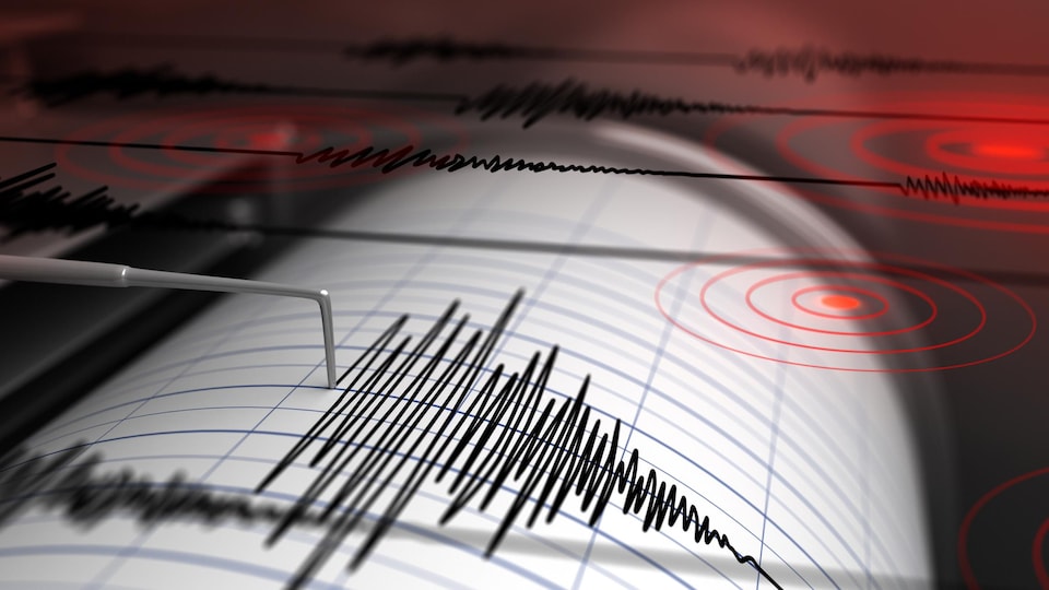 Illustration d'un sismographe