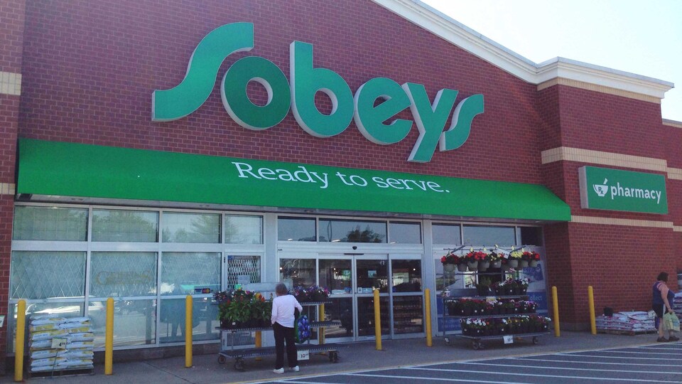 Entrée du Sobeys de Greenwood.