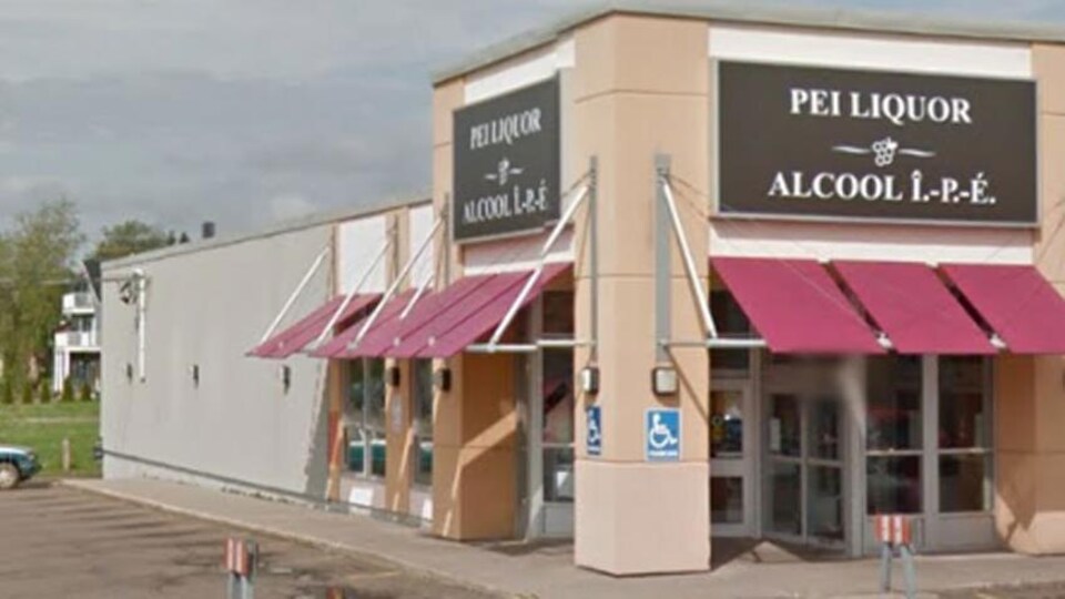 Une succursale de la société des alcools de l'Île-du-Prince-Édouard
