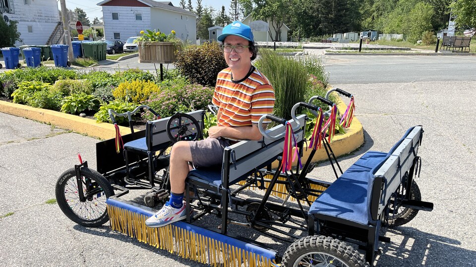 Sur la route des vacances SainteGermaine en Pigeonmobile