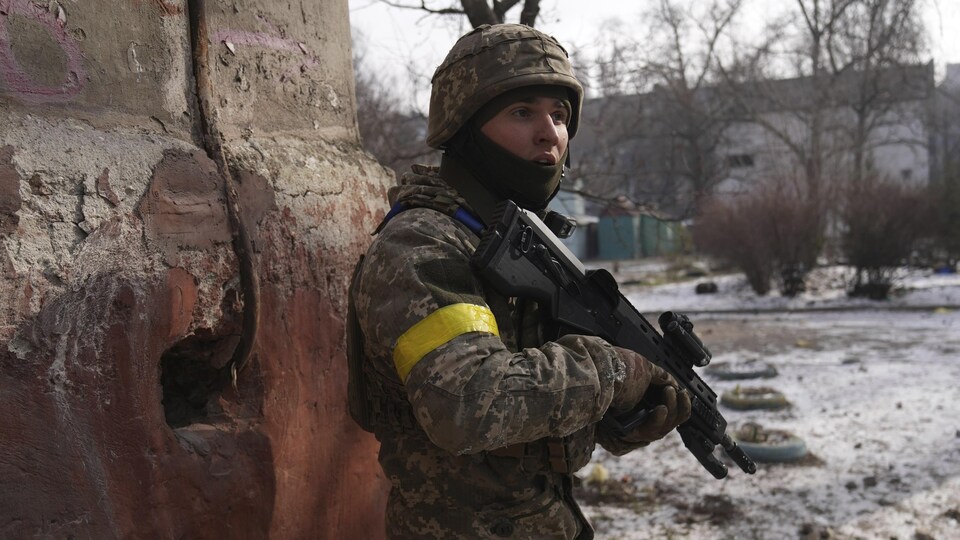 Un militaire ukrainien.
