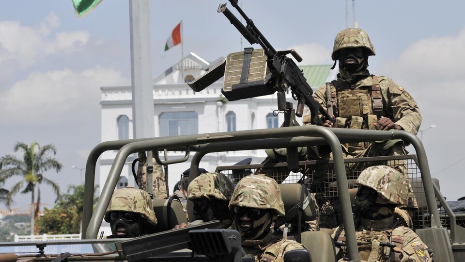 Des soldats ivoiriens.
