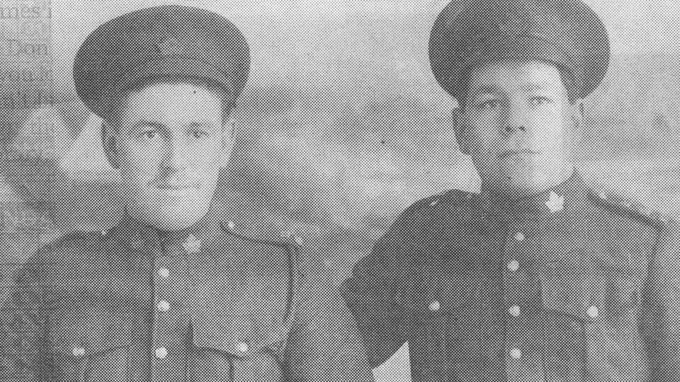 Deux soldats de la première Guerre mondiale