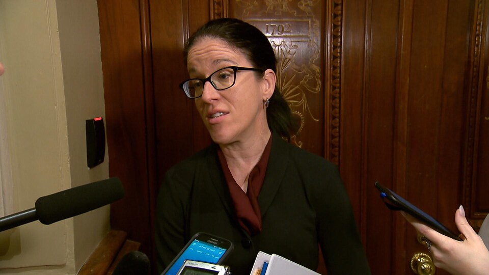 La ministre de la Justice, Sonia LeBel.