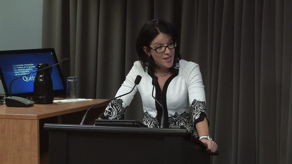 L'ex-procureure en chef de la commission Charbonneau, Sonia LeBel