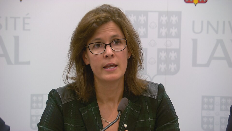Sophie D'Amours est la rectrice de l'Université Laval. 
